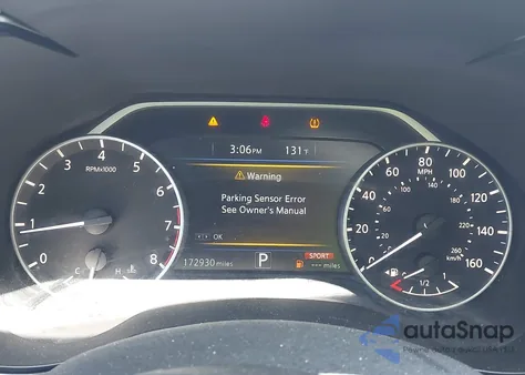 2017 Nissan Maxima 3.5 Sl из США, поврежденный, VIN 1N4AA6AP3HC420979